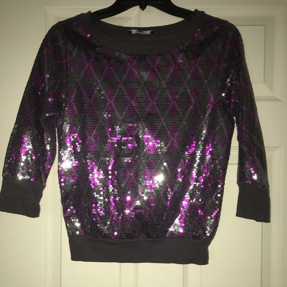 Sequin sweater